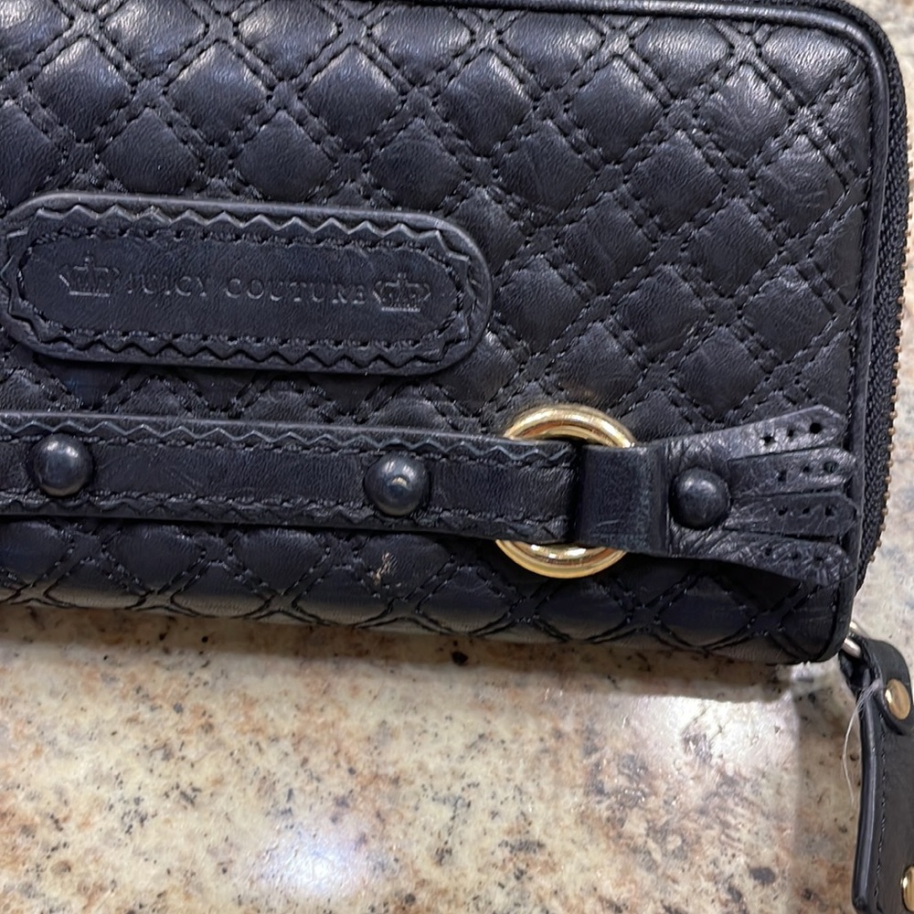 Leather Juicy Couture wallet - Picture 2 of 4